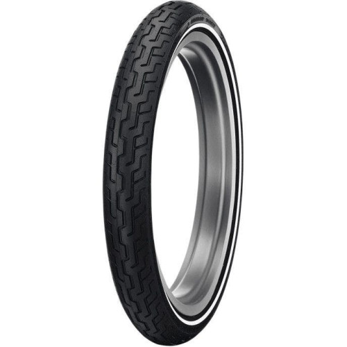 PartzBiz HD: 4416875-ยางนอกรถจักรยานยนต์ Dunlop D402 Series MH90-21 สีขาวกลางวอลล์ PartzBiz HD: 4416875-ยางนอกรถจักรยานยนต์ Dunlop D402 Series MH90-21 สีขาวกลางวอลล์