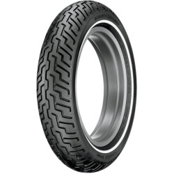 PartzBiz HD DS302191 - ยางนอกรถจักรยานยนต์ Dunlop D402 Series MT90B16 Slim White Wall | 302191