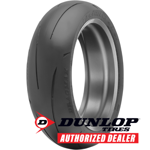 PartzBiz HD: 4416866-ยางนอก Dunlop Dragmax 190/50R17 73W Radial Blackwall 45246215