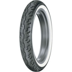 PartzBiz HD DS03050399 - Dunlop Harley-Davidson D401 100/90-19 ยางหน้า Bias WWW กำแพงสีขาวกว้าง 314682 30-2425 302425 03050399 0305-0399