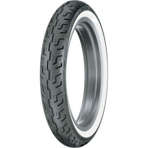 PartzBiz HD: 4416833-Dunlop Harley-Davidson D401 100/90-19 ยางหน้า Bias WWW กำแพงสีขาวกว้าง 314682 30-2425 302425 03050399 0305-0399