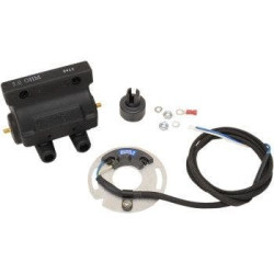 PartzBiz HD DSDSK61 - Dynatek DSK6-1 คะแนน Repl Dyna S Dual Fire Ignition & Coil สำหรับ Harley-Davidson