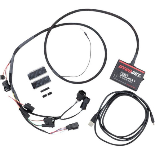 PartzBiz HD: 4416792-DynoJet 20-008 Power Commander V การใช้จูนเนอร์ 08-19 Suzuki GSX 1300 R Hayabusa การใช้ฉีดโมดูล ประสิทธิภาพเครื่องยนต์โปรแกรมเมอร์ควบคุมอัพเกรด Tune 1020-2880 10202880