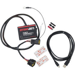 PartzBiz HD DS10202884 - DynoJet 22-005 Power Commander V Performance Fuel Tuner 08-09 Yamaha YZF-R6 Fuel Injection Module Engine Performance Programmer Control Upgrade Tune