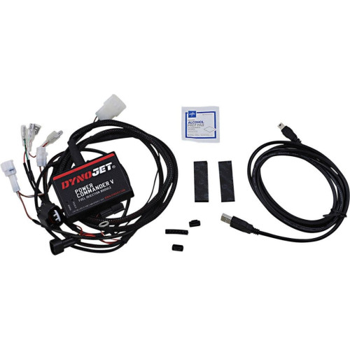 PartzBiz HD: 4416750-DynoJet/Moose Power Commander V Performance การใช้จูนเนอร์ 15-19 Yamaha Raptor YFM 80 90 125 250 350 66 700 atv utv ecu pcm air การใช้จุดระเบิด tune โปรแกรมเมอร์อัพเกรด