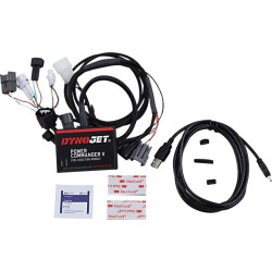 PartzBiz HD DS10203247 - DynoJet/Moose Power Commander V Performance การใช้จูนเนอร์ 16-19 Yamaha YXZ1000R 4x4 atv utv ecu pcm air การใช้จุดระเบิด tune โปรแกรมเมอร์อัพเกรด