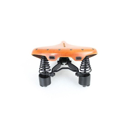 PartzBiz HD: 4416553-เบาะ Early Style Troxel สีน้ำตาล Harley-Davidson Model F 1907-1913