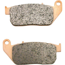 PartzBiz HD WP15-381H - ผ้าเบรคหน้า EBC 42831-04/A FA381HH Double H Sintered Harley Sportster 04-13 | FA381HH