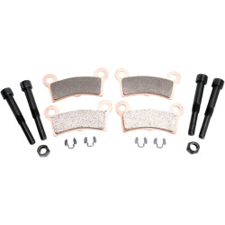 PartzBiz HD WP15-605/4H - EBC 83911-09B FA605/4HH ผ้าเบรคหลัง Double H Sintered Harley Tri Glide 09-13 | FA605/4HH