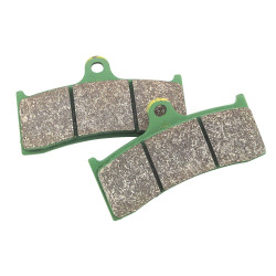 PartzBiz HD WP15-249 - EBC FA249 ผ้าเบรกอะรามิดอินทรีย์เครื่องจักร PM 6 Piston Caliper | FA249