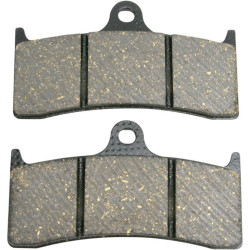 PartzBiz HD WP15-424 - EBC FA424 ผ้าเบรค Organic Aramid Harley Aftermarket 6 Piston HHI Caliper | FA424