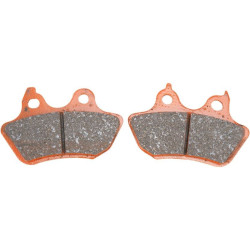 PartzBiz HD WP15-434V - EBC Semi Sintered V Pads ผ้าเบรคหลัง Harley 06-07 FXST 07 FLSTF Softail | FA434V