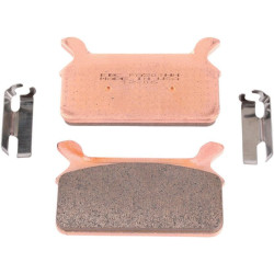 PartzBiz HD WP15-201H - EBC 43957-86 86A FA201HH ผ้าเบรคหลัง Double H Sintered 86-99 Harley Touring | FA201HH