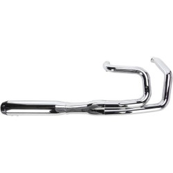 PartzBiz HD DS18001634 - Bassani Chrome Road Rage II B1 Power 2 into 1 Exhaust Harley Sportster 14-17 | 1X38R