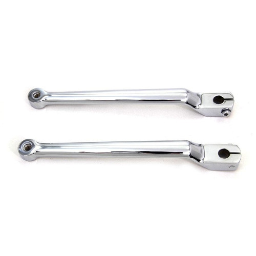 PartzBiz HD: 4416379-ขยายความยาว 9-3/4” Chrome Heel Toe Splined Shift Lever Set 86-18 Harley FLH/T FLST PartzBiz HD: 4416379-ขยายความยาว 9-3/4” Chrome Heel Toe Splined Shift Lever Set 86-18 Harley FLH/T FLST