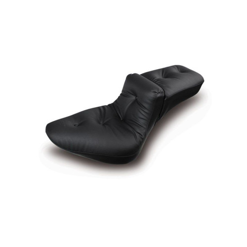 PartzBiz HD: 4416344-Mustang Extra Wide Regal Duke 2-Up Pillow Seat Harley 00-05 FXST 00-07 FLST  | 75050