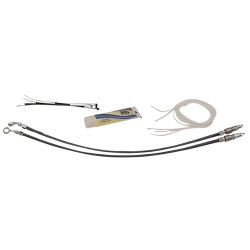 PartzBiz HD FBI-109314-B - Fat Baggers 14"-16" EZ Install Black Extended Cables Install Harley FLTR 15-20 | 109314-B PartzBiz HD FBI-109314-B - Fat Baggers 14"-16" EZ Install Black Extended Cables Install Harley FLTR 15-20 | 109314-B