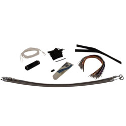 PartzBiz HD FBI-109114 - Fat Baggers 14" EZ Install Stainless Extended Cables Install Kit Harley FL 08-13 | 109114 PartzBiz HD FBI-109114 - Fat Baggers 14" EZ Install Stainless Extended Cables Install Kit Harley FL 08-13 | 109114