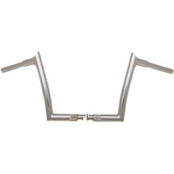 PartzBiz HD FBI-908010 - Fat Baggers Chrome 10" EZ Install Pointed Handlebar Package Harley FLS 08-Up 909410 0601-4818 06014818