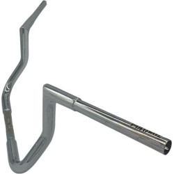 PartzBiz HD FBI-705010 - Fat Baggers Inc 1-1/4 EZ Install Flat Top Handlebar 10 inch Rise Harley 88-Up