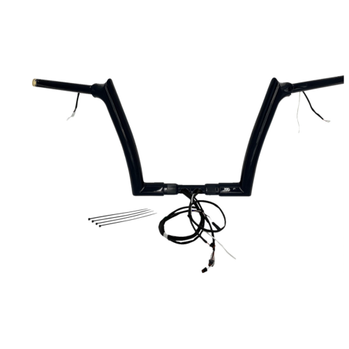 PartzBiz HD: 4416299-FBI สีดำ 12 ” Pointed Top Plug n Play EZ 1-1/2 ” ชุดแฮนด์บาร์ Harley 16-20 FLTRX/S FLTRU | 802312-บี PartzBiz HD: 4416299-FBI สีดำ 12 ” Pointed Top Plug n Play EZ 1-1/2 ” ชุดแฮนด์บาร์ Harley 16-20 FLTRX/S FLTRU | 802312-บี