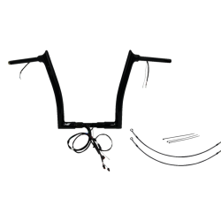 PartzBiz HD FBI-802314-B - FBI Black 14" Pointed Top Plug n Play EZ 1-1/2" Handlebar Kit Harley 16-20 FLTRX/S FLTRU | 802314-B PartzBiz HD FBI-802314-B - FBI Black 14" Pointed Top Plug n Play EZ 1-1/2" Handlebar Kit Harley 16-20 FLTRX/S FLTRU | 802314-B