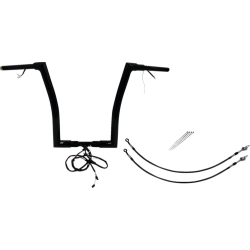 PartzBiz HD FBI-602316-B - FBI Black 16" Flat Top Plug n Play EZ 1-1/2" Handlebar Kit Harley 16-20 FLTRX/S | 602316-B PartzBiz HD FBI-602316-B - FBI Black 16" Flat Top Plug n Play EZ 1-1/2" Handlebar Kit Harley 16-20 FLTRX/S | 602316-B