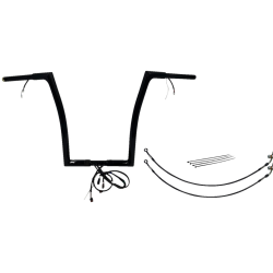 PartzBiz HD FBI-702916-B - FBI Black 16" Flat Top Plug n Play EZ 1-1/4" Handlebar Kit Harley 16-20 FLTRX/S | 702916-B PartzBiz HD FBI-702916-B - FBI Black 16" Flat Top Plug n Play EZ 1-1/4" Handlebar Kit Harley 16-20 FLTRX/S | 702916-B