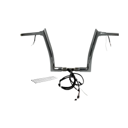 PartzBiz HD FBI-812912 - FBI Chrome 12" Pointed Top Plug n Play EZ 1-1/2" Handlebar Kit Harley 21-23 FLTRX/S FLTRU | 812912 PartzBiz HD FBI-812912 - FBI Chrome 12" Pointed Top Plug n Play EZ 1-1/2" Handlebar Kit Harley 21-23 FLTRX/S FLTRU | 812912
