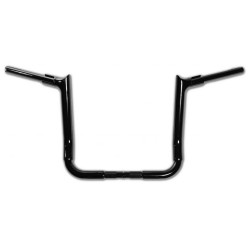 PartzBiz HD FBI-805014-B - FBI Fat Baggers 1-1/2 Black 14" EZ Install Pointed Handlebar Batwing 14-20 | 805014-B PartzBiz HD FBI-805014-B - FBI Fat Baggers 1-1/2 Black 14" EZ Install Pointed Handlebar Batwing 14-20 | 805014-B