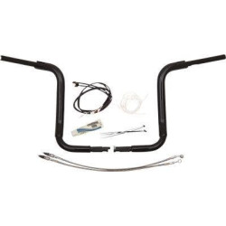 PartzBiz HD FBI-809514-B - FBI Fat Baggers 1-1/2 Chrome 14" EZ Install Rounded Top Handlelbar Cable PKG FLH 14-20 809514-b 0601-5296 06015296 PartzBiz HD FBI-809514-B - FBI Fat Baggers 1-1/2 Chrome 14" EZ Install Rounded Top Handlelbar Cable PKG FLH 14-20 809514-b 0601-5296 06015296