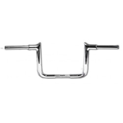 PartzBiz HD FBI-805012 - FBI Fat Baggers 1-1/2 Chrome 12" EZ Install Pointed Handlebar Batwing 14-20 | 805012 PartzBiz HD FBI-805012 - FBI Fat Baggers 1-1/2 Chrome 12" EZ Install Pointed Handlebar Batwing 14-20 | 805012