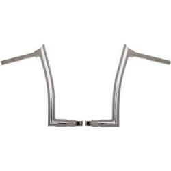 PartzBiz HD FBI-806012 - FBI Fat Baggers 1-1/2 Chrome 12" EZ Install Pointed Handlebar Road Glide 15-20 806012 0601-5253 06015253 PartzBiz HD FBI-806012 - FBI Fat Baggers 1-1/2 Chrome 12" EZ Install Pointed Handlebar Road Glide 15-20 806012 0601-5253 06015253