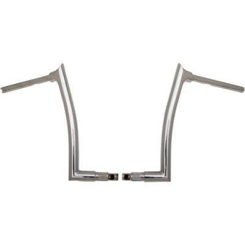 PartzBiz HD: 4416109-FBI Fat Baggers 1-1/2 Chrome 12" EZ Install Pointed Handlebar Road Glide 15-20 806012 0601-5253 06015253