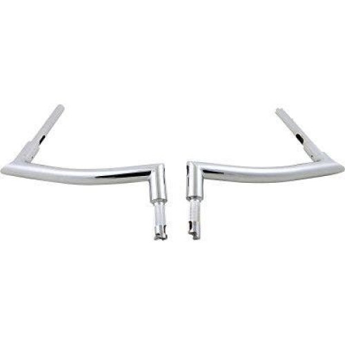 PartzBiz HD: 4416075-FBI Fat Baggers 1-1/2 Chrome 14" EZ Install Pointed Handlebar Road Glide 98-13 807014 0601-5267 06015267