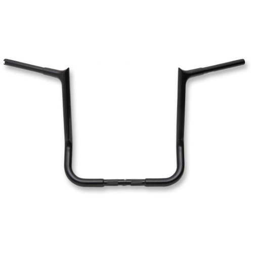 PartzBiz HD: 4416062-FBI Fat Baggers 16 ” มีดโกนสีดำ Bagger Ape Hanger แฮนด์บาร์ Harley FLHT/FLHX 08-20