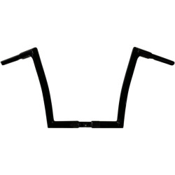 PartzBiz HD FBI-606012-B - FBI Fat Baggers Black 1-1/2" EZ Install Flat Top 12" Handlebar Harley FLTR 15-20 PartzBiz HD FBI-606012-B - FBI Fat Baggers Black 1-1/2" EZ Install Flat Top 12" Handlebar Harley FLTR 15-20