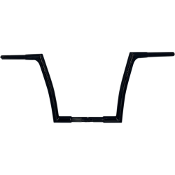 PartzBiz HD FBI-707012-B - FBI Fat Baggers Black 1-1/4" EZ Install Flat Top 12" Handlebar Harley 86-Up PartzBiz HD FBI-707012-B - FBI Fat Baggers Black 1-1/4" EZ Install Flat Top 12" Handlebar Harley 86-Up