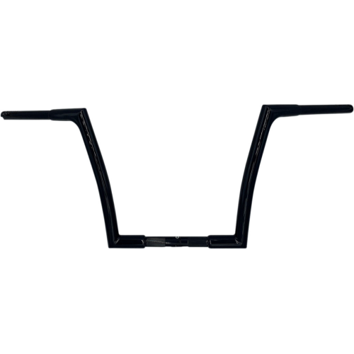 PartzBiz HD: 4416032-FBI Fat Baggers Black 1-1/4" EZ Install Flat Top 12" Handlebar Harley 86-Up
