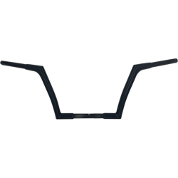PartzBiz HD FBI-707010-B - FBI Fat Baggers Black 1-1/4" EZ Install Flat Top 10" Handlebar Harley 86-Up PartzBiz HD FBI-707010-B - FBI Fat Baggers Black 1-1/4" EZ Install Flat Top 10" Handlebar Harley 86-Up