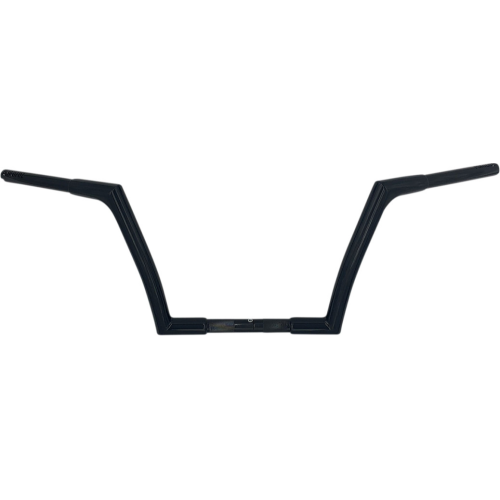 PartzBiz HD: 4416033-FBI Fat Baggers Black 1-1/4" EZ Install Flat Top 10" Handlebar Harley 86-Up