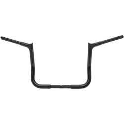 PartzBiz HD FBI-905012-B-X - FBI Fat Baggers Black 12" EZ Install Pointed Handlebars Harley Batwing 86-22 | 905012-B PartzBiz HD FBI-905012-B-X - FBI Fat Baggers Black 12" EZ Install Pointed Handlebars Harley Batwing 86-22 | 905012-B