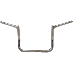 PartzBiz HD FBI-905012 - FBI Fat Baggers Chrome 12” EZ ติดตั้งแฮนด์บาร์ปลายแหลม Harley Batwing 86-22 | 905012