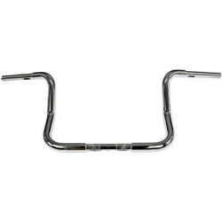 PartzBiz HD FBI-903012 - FBI Fat Baggers Chrome 12” EZ ติดตั้งแฮนด์แบบกลม Harley Batwing 86-22 | 903012