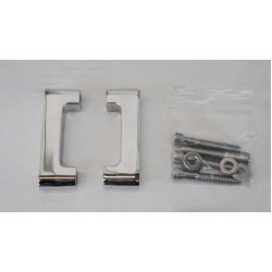 PartzBiz HD HHI-FSK-C05-N - Fender Spacer Kit; Chrome; 1984-2013 FLH Fork; 21" Wrap Fender Stock Lower Legs | FSK-C05