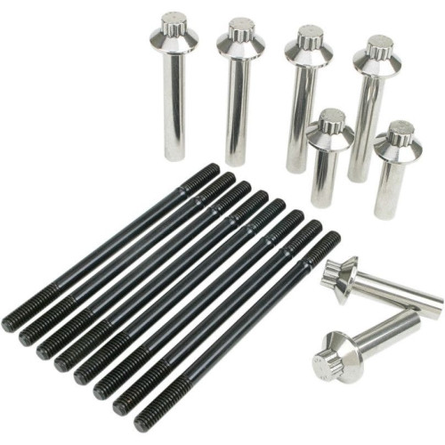 PartzBiz HD: 4415842-Feuling 3024 Chromoly Steel 12-Point Head Bolt Stud Kit 2017 Harley Touring M8 Electra Street Tri Road Glide King Hardware Fastener Upgrade Replacement สุดยอดเครื่องยนต์มอเตอร์ Milwaukee Eight ใหม่ PartzBiz HD: 4415842-Feuling 3024 Chromoly Steel 12-Point Head Bolt Stud Kit 2017 Harley Touring M8 Electra Street Tri Road Glide King Hardware Fastener Upgrade Replacement สุดยอดเครื่องยนต์มอเตอร์ Milwaukee Eight ใหม่