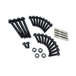 PartzBiz HD FMC-3047 - Feuling 3047 Cylinder Head Rocker Box & Rocker Shaft Studs Nuts Kit Harley Davidson Milwaukee M8 M-Eight Performance Custom Bike Motorcycle Engine Motor Upgrade Replacement Fasteners 