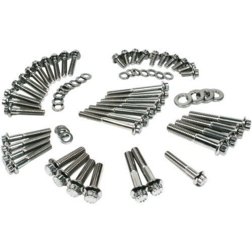 PartzBiz HD: 4415851-Feuling 3056 สแตนเลสเกียร์หลัก Fastener Kit 00-06 Harley Davidson Touring Bolts Nuts Washers Studs อัพเกรดเปลี่ยน 2401-1094 24011094 PartzBiz HD: 4415851-Feuling 3056 สแตนเลสเกียร์หลัก Fastener Kit 00-06 Harley Davidson Touring Bolts Nuts Washers Studs อัพเกรดเปลี่ยน 2401-1094 24011094
