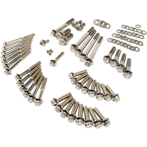 PartzBiz HD: 4415854-Feuling 3060 สแตนเลสสตีลเครื่องยนต์ Fastener ฮาร์ดแวร์ชุด 04-17 Harley Davidson Sportster Bolts Nuts Washers Studs อัพเกรดเปลี่ยน 2401-1098 24011098 PartzBiz HD: 4415854-Feuling 3060 สแตนเลสสตีลเครื่องยนต์ Fastener ฮาร์ดแวร์ชุด 04-17 Harley Davidson Sportster Bolts Nuts Washers Studs อัพเกรดเปลี่ยน 2401-1098 24011098