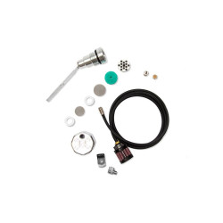 PartzBiz HD FMC-3089 - Feuling 3089 Polished Vented Oil Dip Stick Breather Harley Dyna Twin Cam 06-17